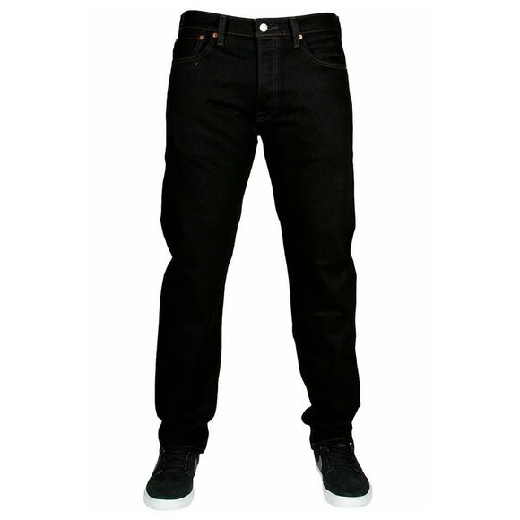 Levis 501 Denim Original Fit Jeans Straight Leg Button Fly